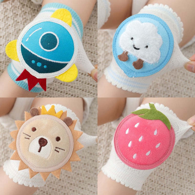 Baby Knee Pad Crawling - Bonito dos desenhos animados crianças joelheiras