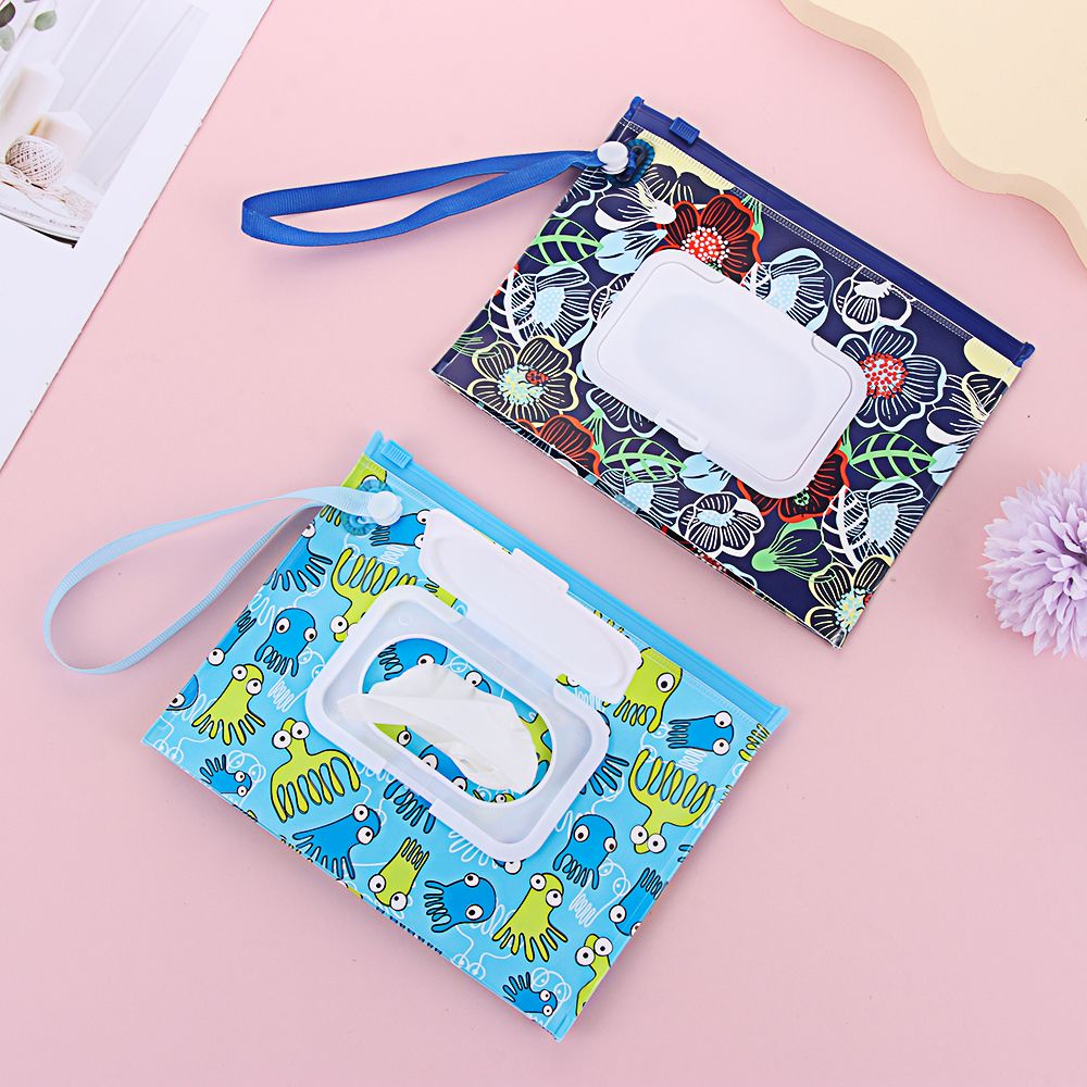 Baby Products Carry Bag - Toalhetes molhados portáteis Flip capa saco,