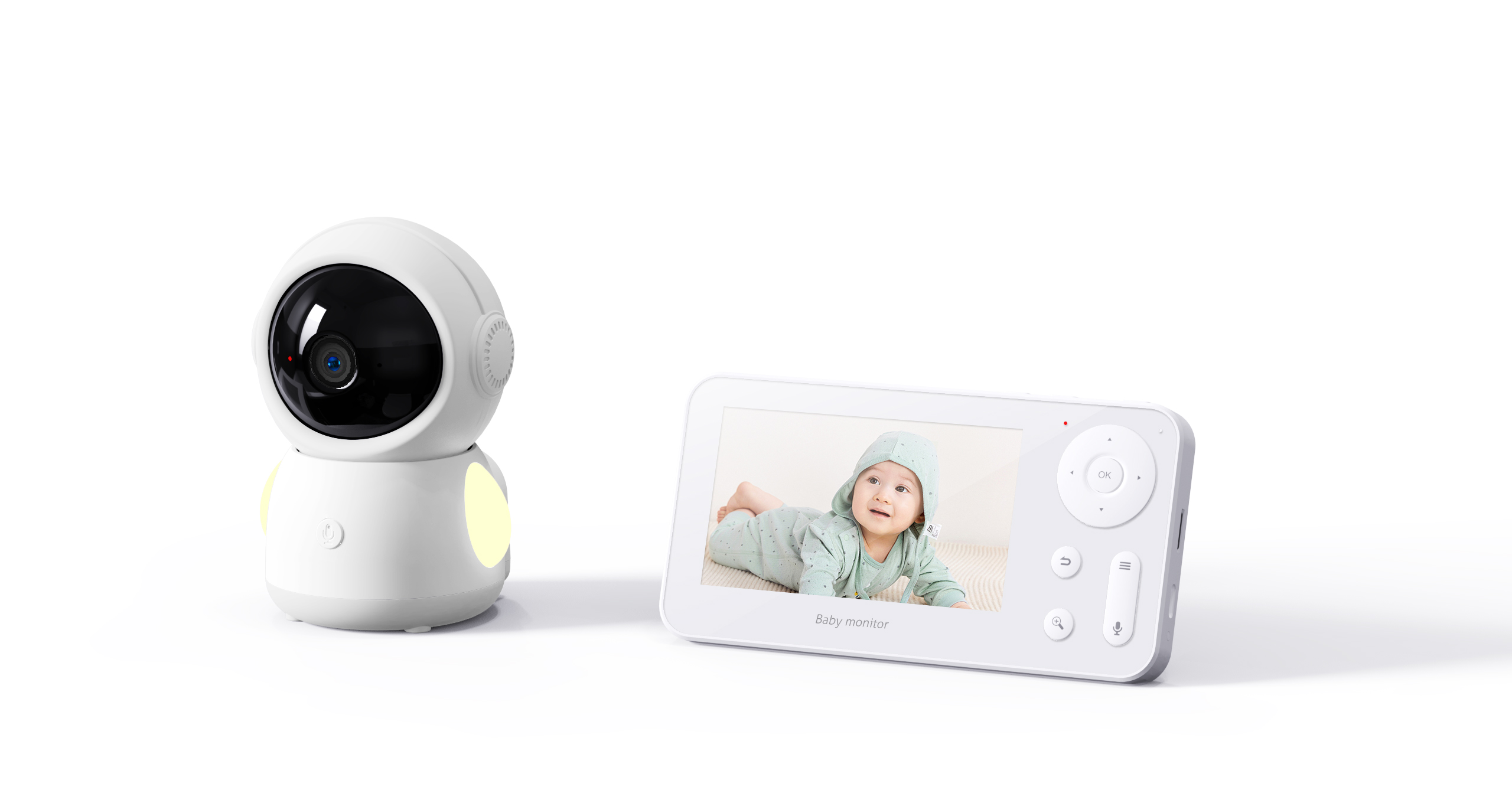 Wireless Baby Monitor - Monitor de Bebê com Tela de