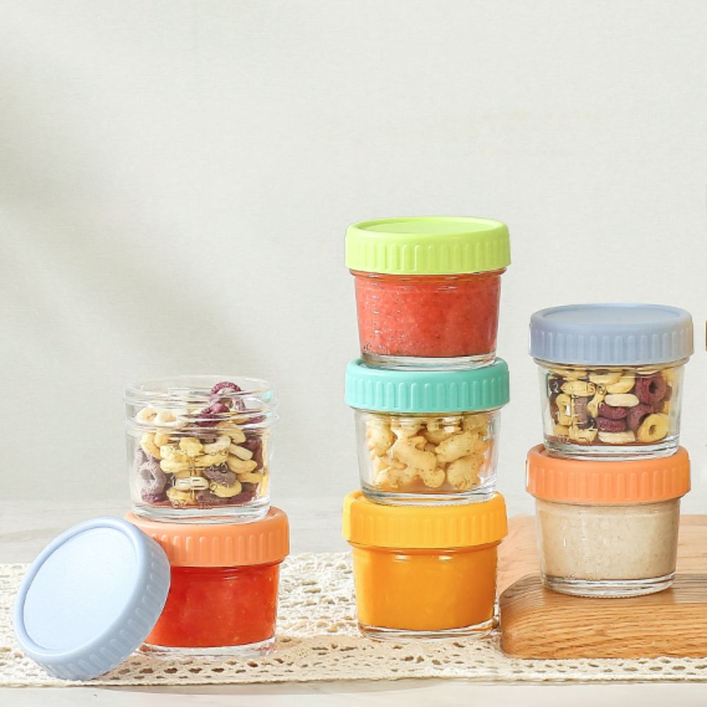 Baby Food Storage Jar - Frasco de vidro para comida de