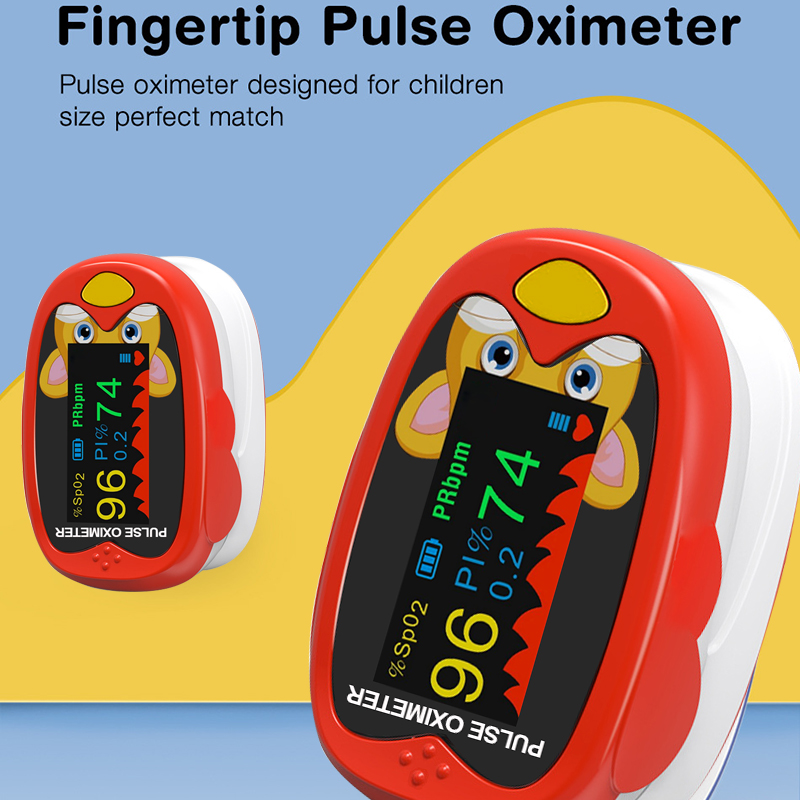 Baby Monitor Sensor - Oxímetro de Pulso Recarregável para Dedo,