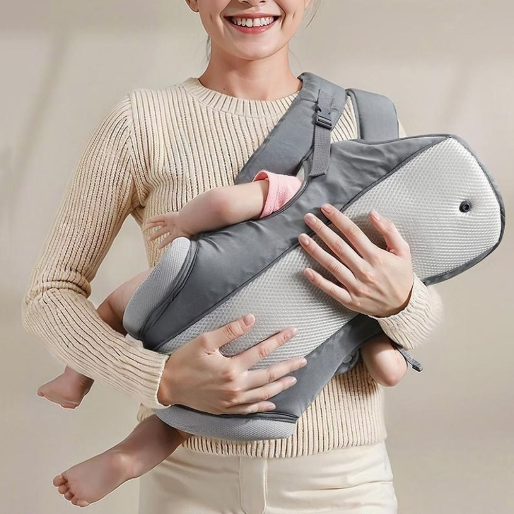 Ergonomic Baby Carrier - Envoltório canguru ergonômico para recém-nascidos, 4