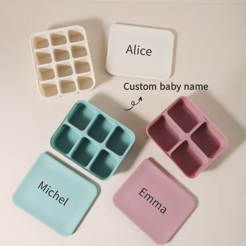 Baby Food Storage Jar - Bandeja personalizada para congelador de alimentos