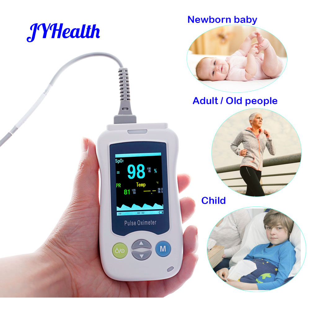 Baby Monitor Sensor - Oxímetro de pulso portátil médico, adulto,