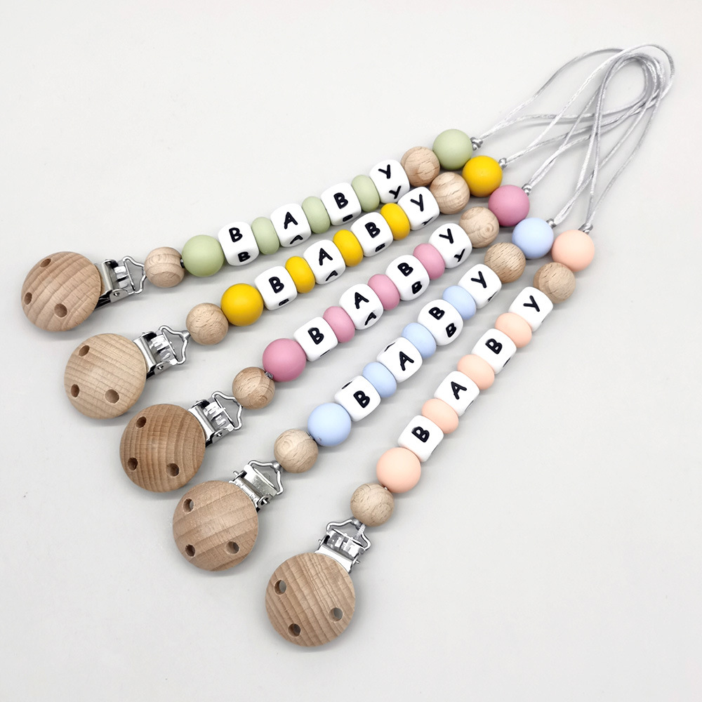 Baby Product - Nome personalizado chupeta clipes corrente contas