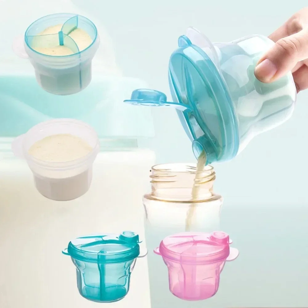 Baby Food Storage Jar - Dispensador de fórmula portátil de 3
