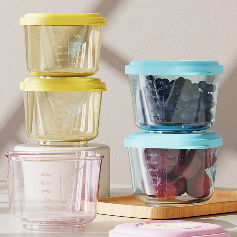 Baby Food Storage Jar - 6 recipientes de armazenamento de alimentos