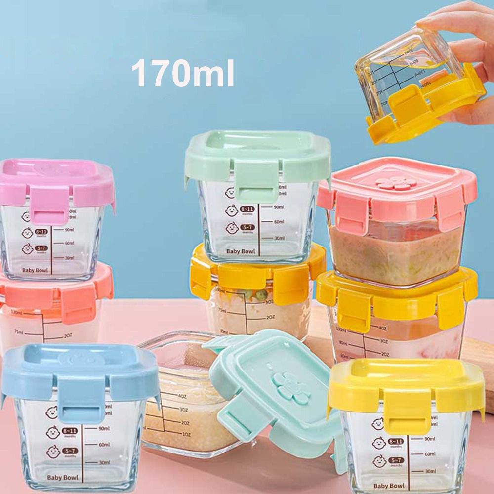 Baby Food Storage Jar - Caixa de armazenamento de alimentos de