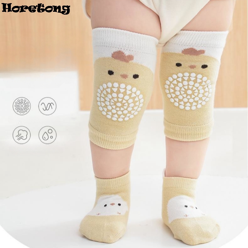 Baby Knee Pad Crawling - Conjunto de Protetores de Joelho Respiráveis