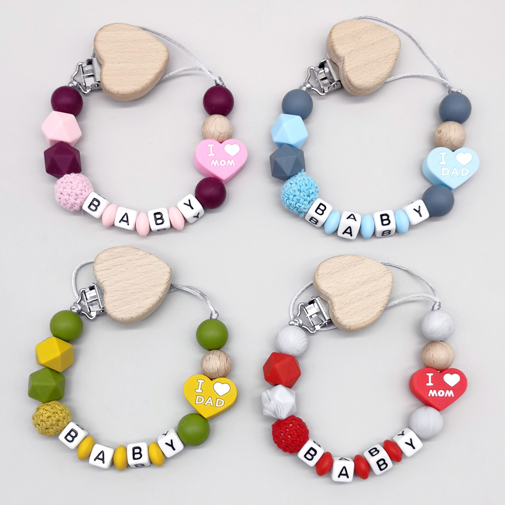 Baby Product - Nome personalizado personalizável bebê mordedor chupeta