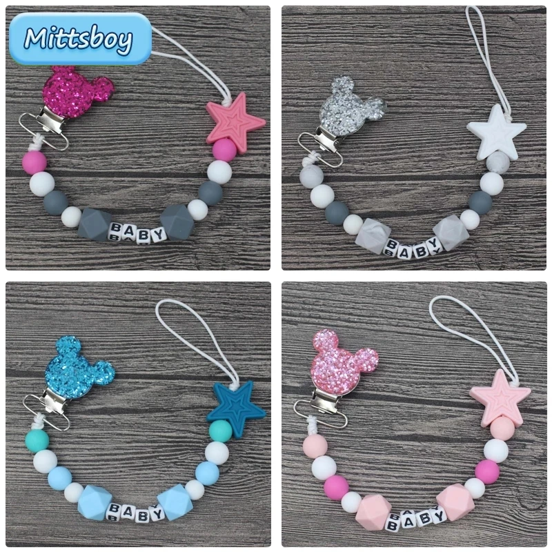 Baby Product - Novo nome personalizado bebê mordedor pulseira
