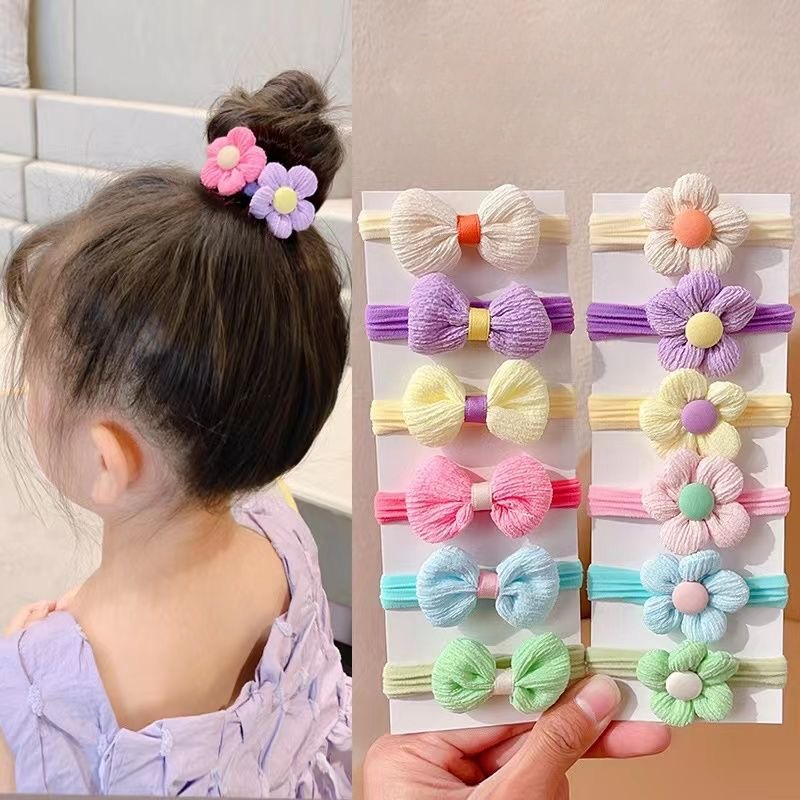 Baby Products Set - Conjunto de 6 Laços de Cabelo