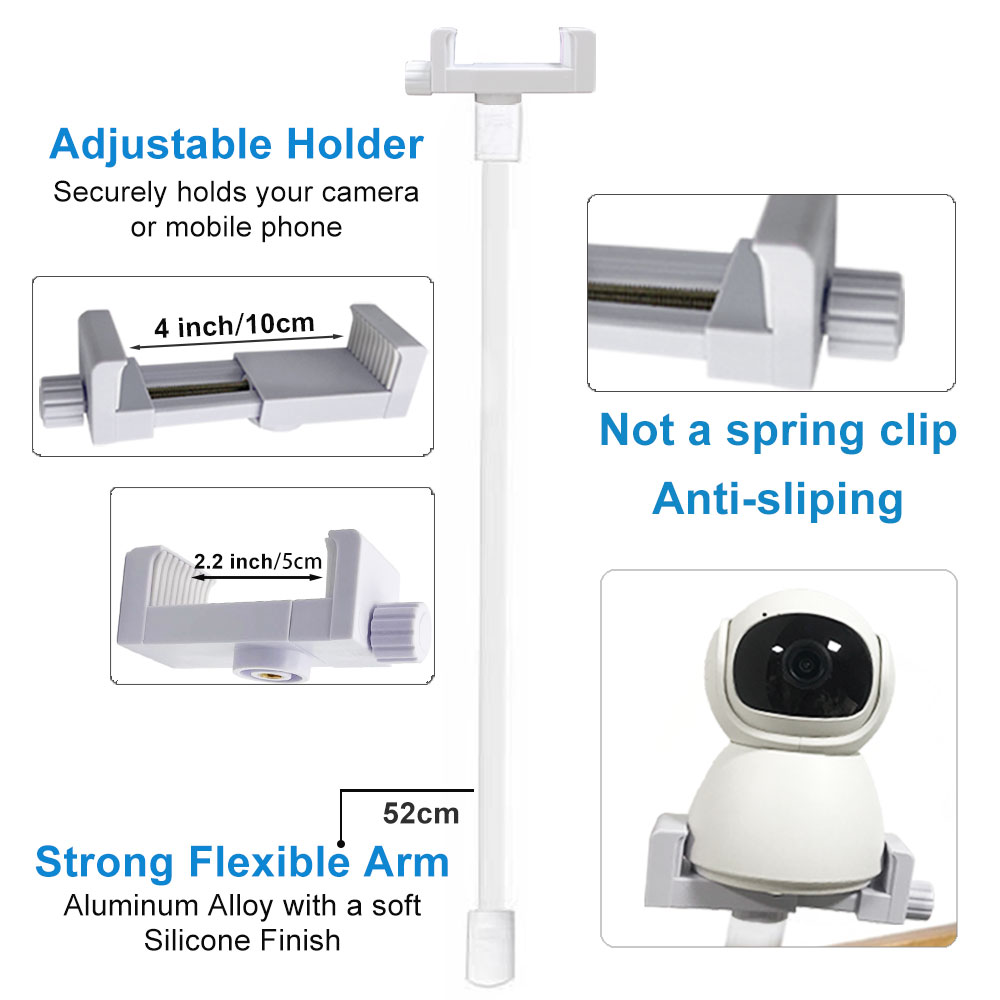 Long White Silicone Flexível T - Baby Monitor Sensor avaliação e preço