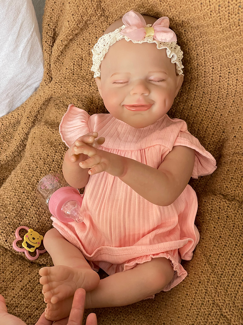 Cokela 50cm realista bonecas d - Baby Products To Sell avaliação e preço