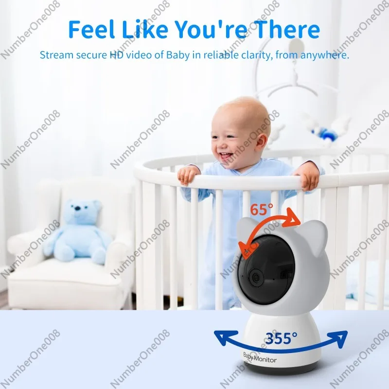 Monitor de Bebê de 5 Polegadas - Wireless Baby Monitor avaliação e preço