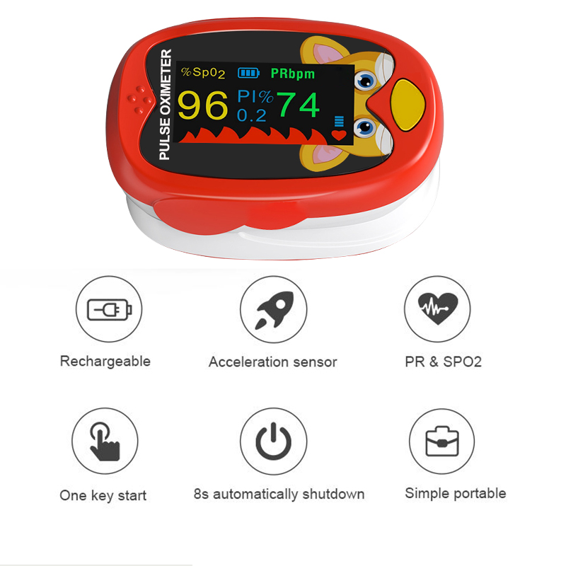 Oxímetro de Pulso Recarregável - Baby Monitor Sensor avaliação e preço