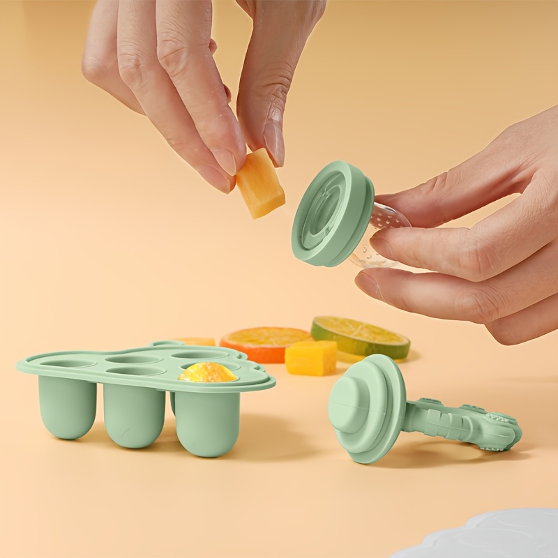 2 pces/1pc mini-molde congelad - Baby Food Storage Jar avaliação e preço