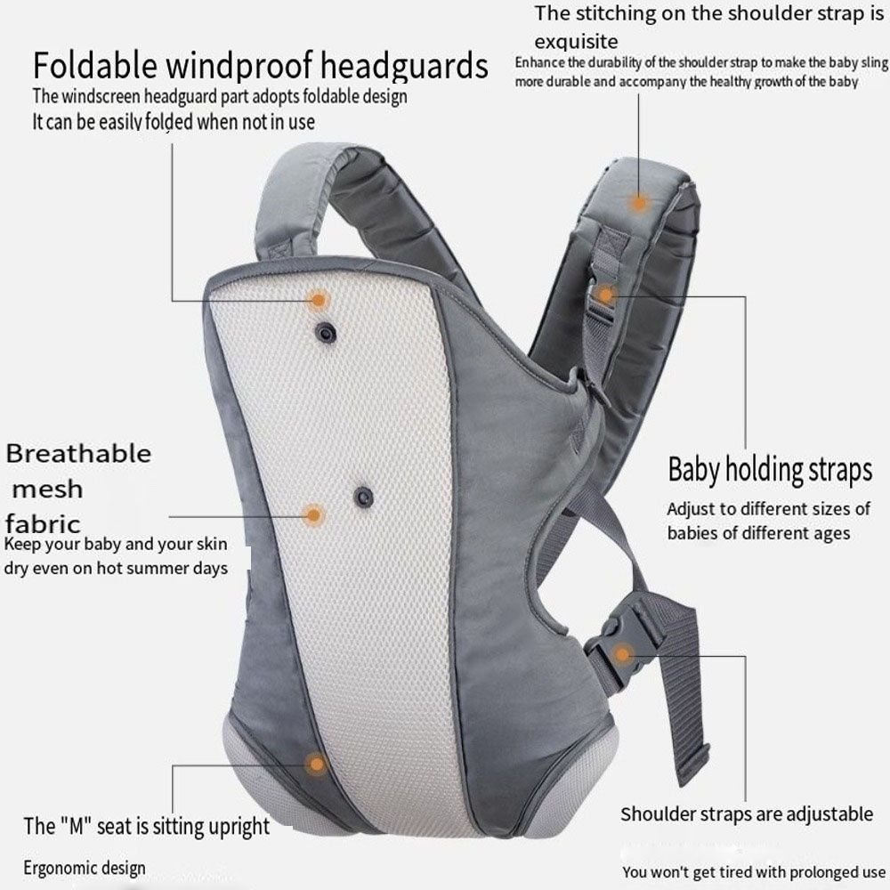 Envoltório canguru ergonômico  - Ergonomic Baby Carrier avaliação e preço