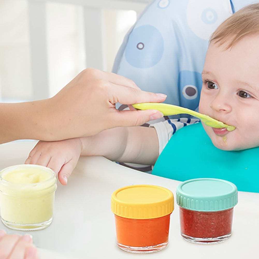 Jarra de vidro para comida de  - Baby Food Storage Jar avaliação e preço