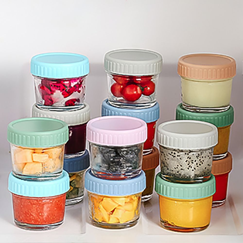 Conjunto de 6 Potes de Vidro R - Baby Food Storage Jar avaliação e preço