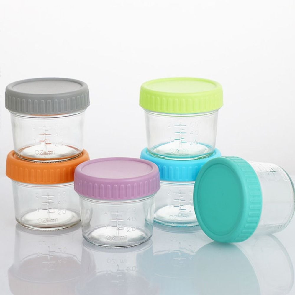 Conjunto de 6 Potes de Vidro R - Baby Food Storage Jar avaliação e preço