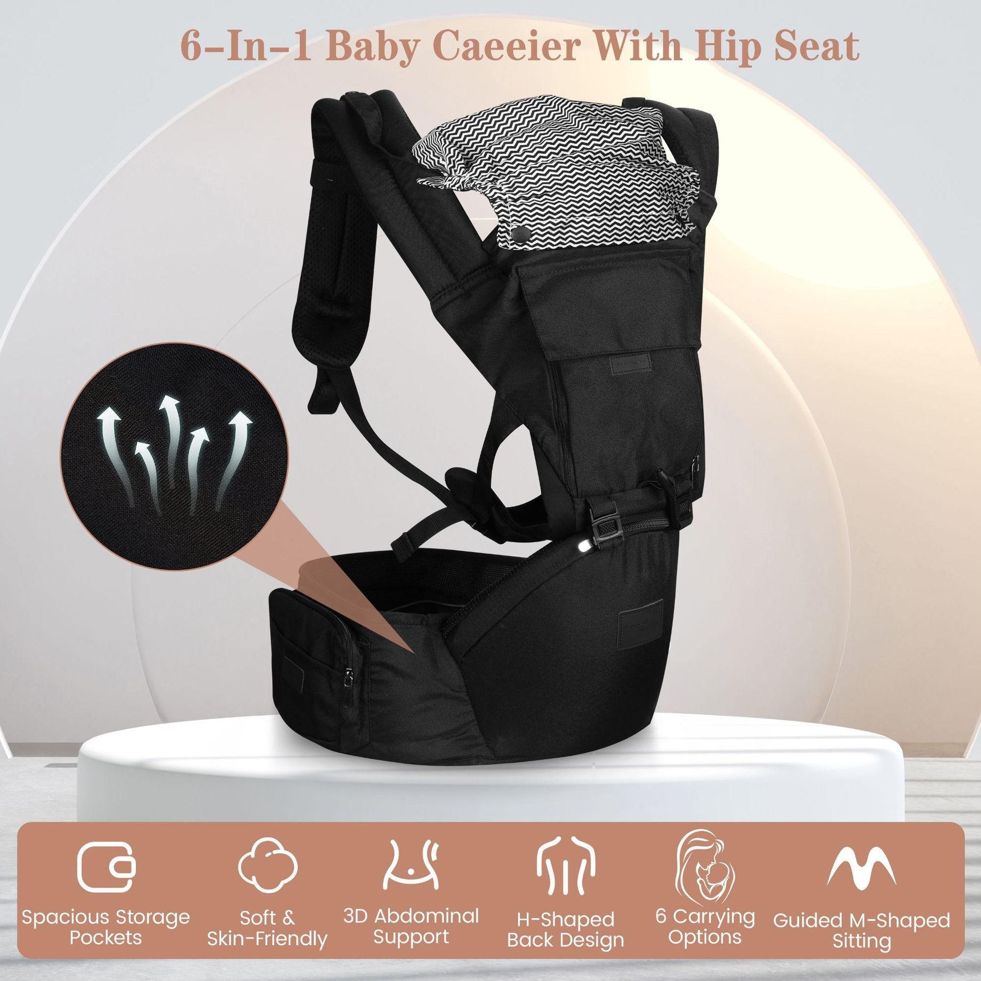 Porta-bebês com assento quadri - Ergonomic Baby Carrier avaliação e preço