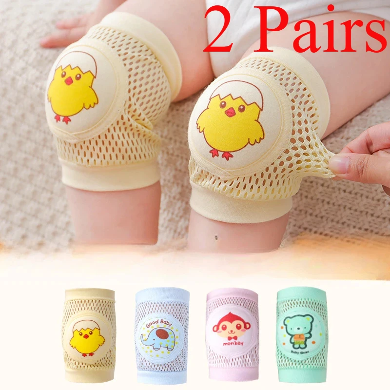 2 pacote joelheiras do bebê da - Baby Knee Pad Crawling avaliação e preço