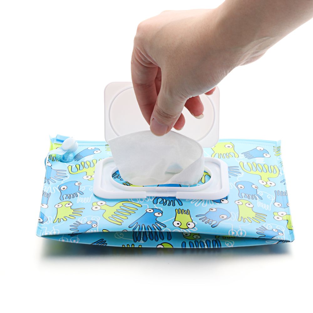 Portátil flip capa lenços umed - Baby Products Carry Bag avaliação e preço