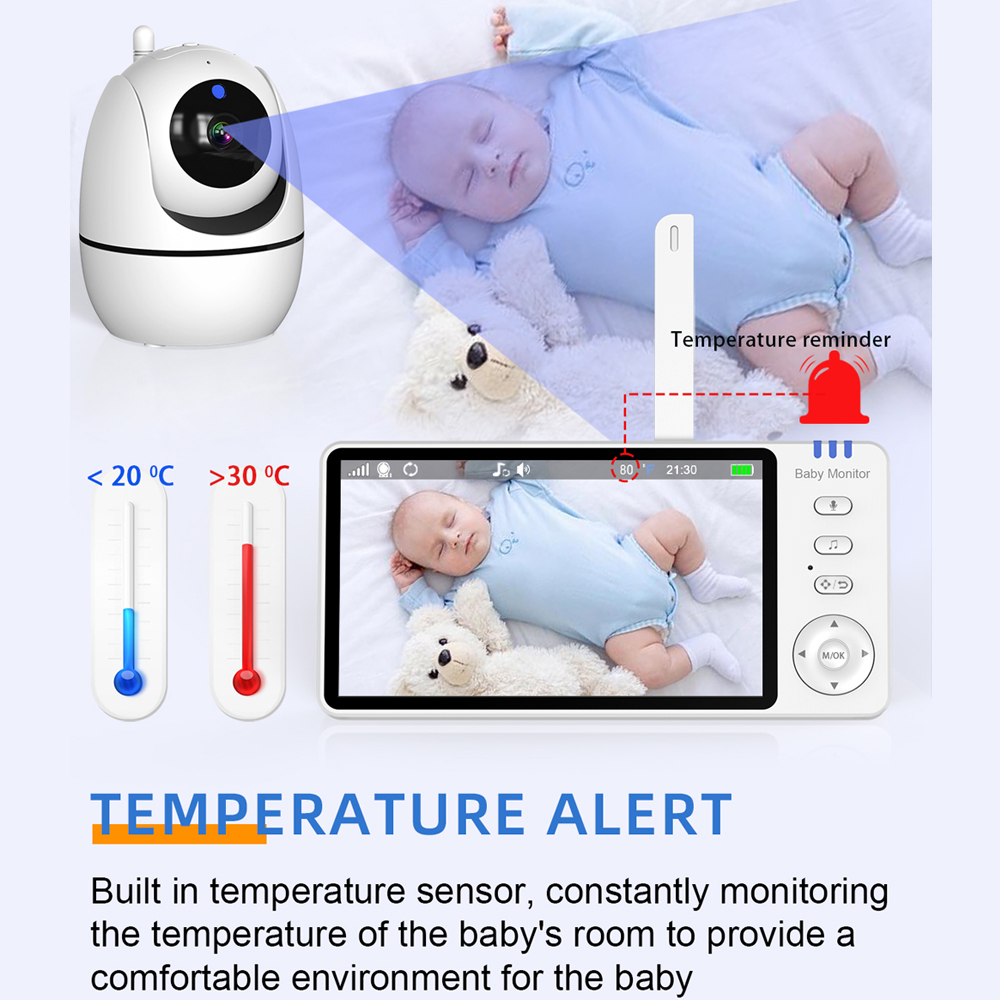 Monitor de bebê com vídeo com  - Baby Monitor Sensor avaliação e preço
