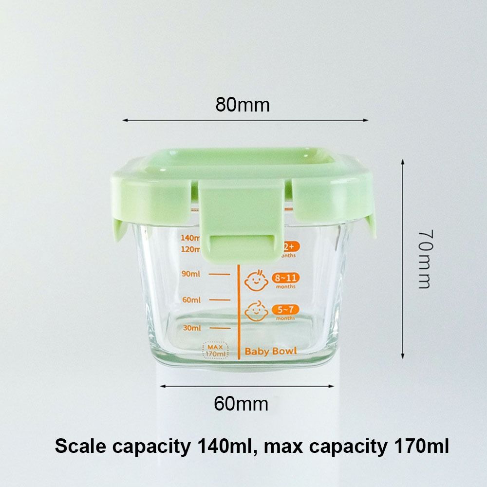 Novo 170ml caixa de armazename - Baby Food Storage Jar avaliação e preço