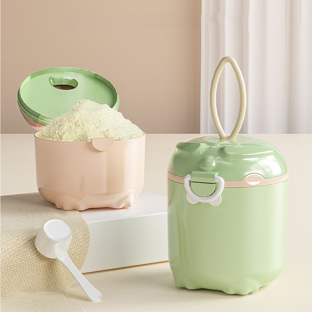 Colher de leite em pó caixa de - Baby Food Storage Jar avaliação e preço