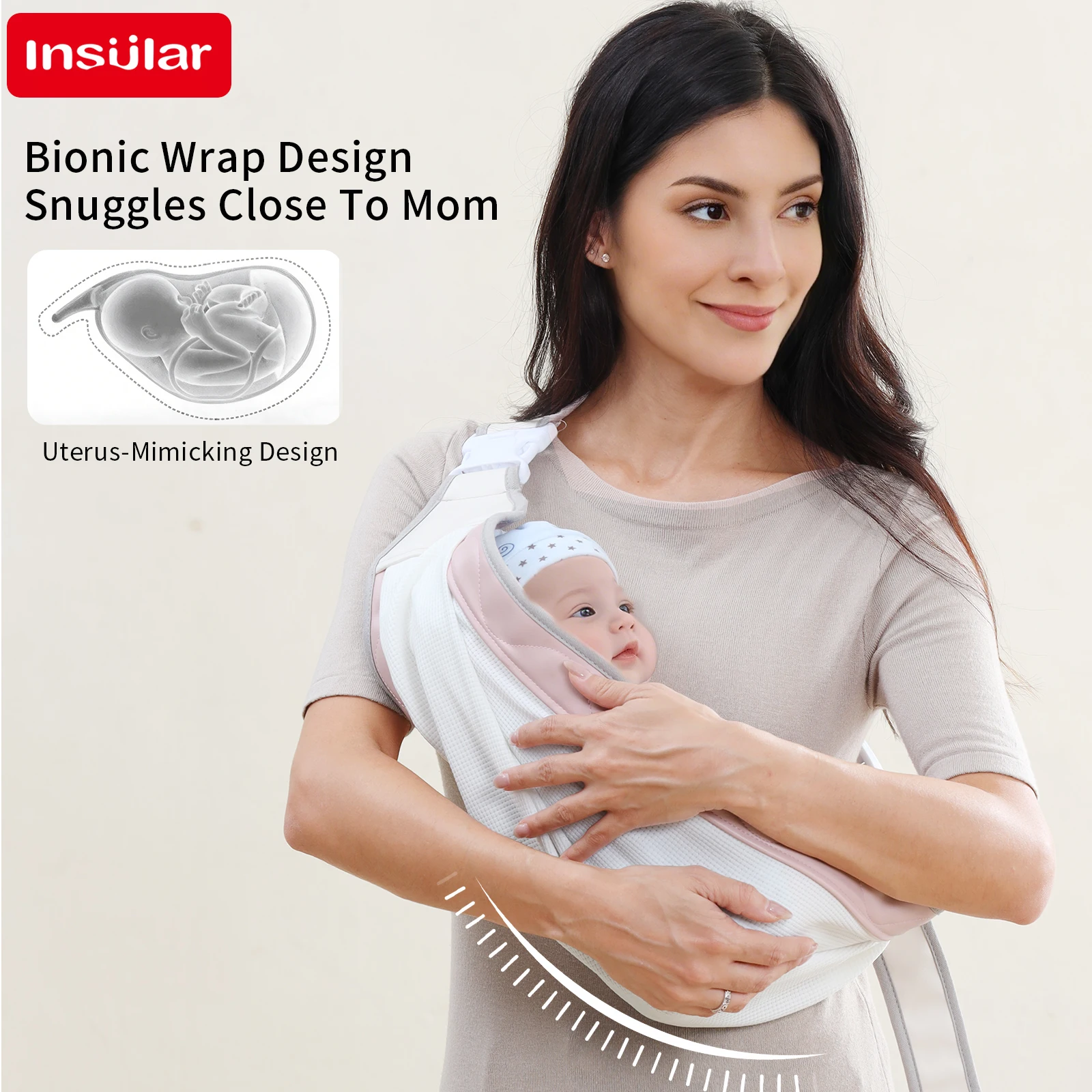 Canguru Ergonômico INSULAR de  - Ergonomic Baby Carrier avaliação e preço