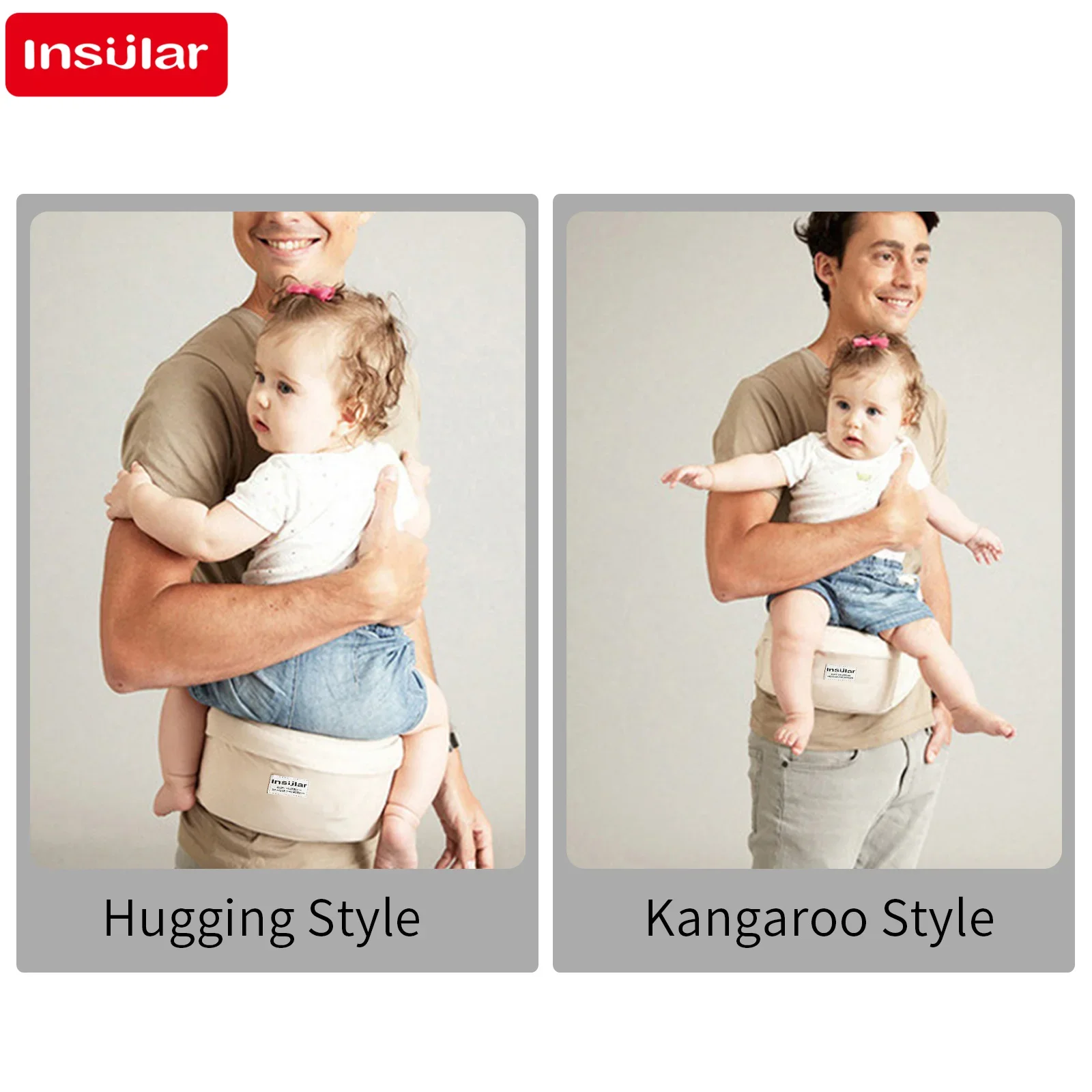 Engrossado assento quadril do  - Ergonomic Baby Carrier avaliação e preço